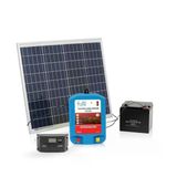 Puhu Ecos Eko Güneş Enerjili Elektrikli Çit Cihazı (8 Joule) (85W Panel + 12V/42Ah Jel Akü)