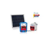 Puhu Ecos Güneş Enerjili Elektrikli Çit Cihazı (2 Joule) (20W PANEL+12V/14AH Jel Akü)