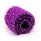 Pujindu Dış Mekan Halısı, Doğal Görünümlü Suni Çim, 3Cm Sentetik Sahte Çim Halı Mat, Peyzaj Bahçe Evcil Köpek Çimi (Renk : Mor, Boyut : 47X59ın)