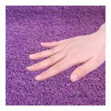 Pujindu Suni Çim, Halı Çim Rulo, Kapalı Çim Paspas Dış Mekan, Suni Çim Halı, Veranda Bahçe Balkonu İçin Gerçekçi Suni Çim Çim Mat (Renk: Mor, Boyut: 59X79ın)