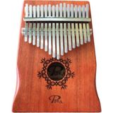Puka Kalimba 17 Tuşe Maun