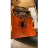 Puka Kalimba Tam Set Maun Ağacı (Taşıma Çantası,Akort Çekici, Sticker, Kitap Hediye) 3M