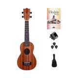 Puka Maun Ağacı Soprano Ukulele Seti