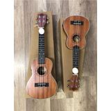 PUKA Model Soprano Boy Maun Ağacı Elektro Ukulele Kılıf Pk-21Eq
