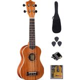 Puka Phx Concert Ukulele Maun Ağacı Ukulele Seti