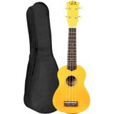 Puka Pk - 10 Soprano Ukulele Sarı (Kılıf Hediye)