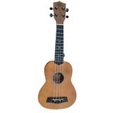 PUKA Pk10-bn Naturel Maun Soprano Ukulele (YEDEK TEL,PENA VE KILIF HEDİYELİ)