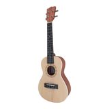 PUKA PK300C Masif Ladin Kapak Maun Concert Ukulele (Kılıf ve Pena Hediye)
