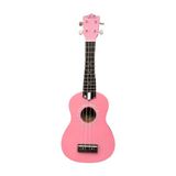 Puka UK-21PK Soprano Ukulele Pembe Kılıf Hediye