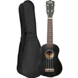 Puka Uk21-Bk Soprano Kılıflı Ukulele