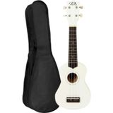 Puka Uk21 Wh Soprano Kılıflı Ukulele