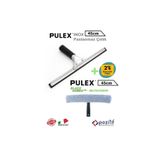 pulex Profesyonel Ev ve İş yeri Cam Tem. Seti - 45cm İnox Camçek + Mikrofiber Peluş Takım
