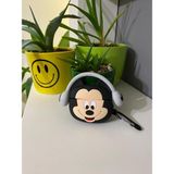 Puli Apple iPhone 3. Nesil Uyumlu Koruyucu Bluetooth Kulaklık Kılıfı Figürlü - Siyah