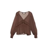 Pull & Bear Fırfırlı bluz