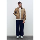 Pull & Bear Yıkanmış suni deri ceket