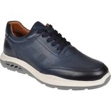 Pullman Hakiki Deri Erkek Spor Ayakkabı Sneaker MOD-5825 Lacivert