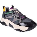 Pullman Kadın Spor Ayakkabı Sneaker SMS-65142 Siyah Mor