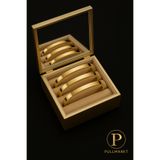 pullmarkt 3’ Lü - Ajda Bileklik - Çelik Düz Ajda Bilezik , Bileyzik 6.5 Mm 22cm