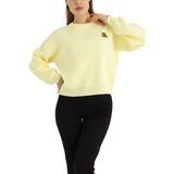 Pullover Sarı Ayıcık Detaylı Kışlık Kazak - Standart
