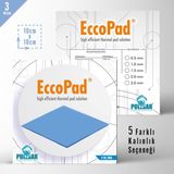 Pullsar Eccopad - 100x100 mm | 2,00 mm Kalınlık | 3 W/m-K İletkenlik ile Güç ve Verimliliği Bir Arada Sunan Termal Pad! - 2.0 mm