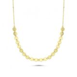 Pullu Altın Kolye 42 Cm 14K Gold