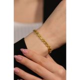 PULLU ZİNCİR BİLEKLİK 22 AYAR A078043