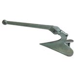 Pulluk tipi çıpa, galvaniz 5KG