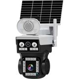 Pulnix 4g Solar Kamera ,2 Kameralı PULNİX-5051İPC Sim Kartlı Kamera Aov Kamera 7/24 Kayıt Icsee