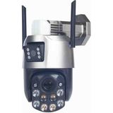 Pulnix PLX-6302 36X 2+2 4 Mp Speed Dome Çift Kameralı Dış Mekan - Gri - Siyah