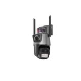 Pulnix WİFİ PTZ KAMERA 6 MEGAPİXCEL ULTRA HD ÇİFT KAMERALI DIŞCEPHE KABLOSUZ KAMERA