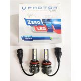 Pulsar Rs 200 Led Far Ampül Photon 2 Adet Takım H11 Fansız Led Xenon Buz Beyaz 12V-24V_supermoto