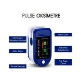 Pulse Oksimetre Parmak Tipi 2 Adet Kan Oksijen Seviyesi Ölçer Kullanımı Kolay