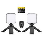 Puluz PU529B 64 Led Light 5w 800 Lümen Sürekli Işık 2x Mini Tripod ve Kumanda