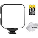 Puluz PU529B Mini Video 64 LED Light Sürekli 6500K Işık Vlog Ürün Youtube Makyaj Vb. Çekimleri