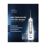 Pulvia P600 Ağız Duşu Diş Duşu 4 Modlu & 5 Başlıklı Water Flosser