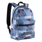 Puma 09132404 Mavi Phase AOP Small Günlük Stil Çocuk Sırt Çantası