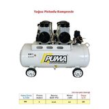 Puma 100 L Yağsız Ses Desibeli Düşük Kompresör (4 HP)