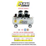 Puma 100 Litre Yağsız Ses Desibeli Düşük Kompresör (4 Hp)