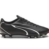 Puma 10748301 Vitoria FG/AG Siyah Beyaz Erkek Halı Saha Ayakkabısı