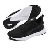 Puma 192257-02 Flyer Runner Siyah Beyaz Günlük Erkek Spor Ayakkabı