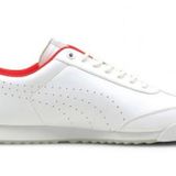 Puma 30685502 Ferrari Roma Via Perf Beyaz Erkek Spor Ayakkabı