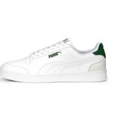 Puma 309668 Shuffle White Vapor Gray Archive Green Unisex Spor Ayakkabı