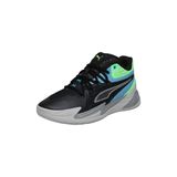 Puma 31155309 Dagger Jr Çocuk Basketbol Ayakkabısı, 40, 5003304633, Siyah, Üniseks-Çocuklar