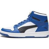 Puma 370490-19 Rebound Layup Lo SL JR Mavi Beyaz Siyah Sneakers Unisex Spor Ayakkabı