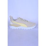 Puma 371128-63 Anzarun Lite Fileli Rahat Ortopedik Taban Esnek Krem Günlük Kadın Spor Ayakkabı