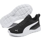 Puma 372004-01 Unisex Spor Ayakkabı Günlük Kullanım için Hafif ve Esnek Tasarım ile Poliüretan Taban - black / white