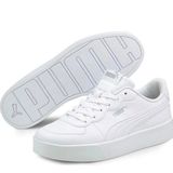 Puma 380147-02 Skye Clean Beyaz Kadın Spor Ayakkabı