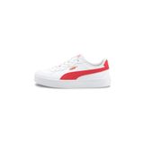 Puma 38014703 Kadın Skye Clean Beyaz-Kırmızı Spor Ayakkabı