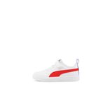Puma 385836 Rickie AC PS Ortopedik Beyaz Kırmızı Çocuk Spor Ayakkabı