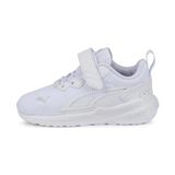 Puma 38738807 All Day Active AC Beyaz Cırtlı Çocuk Spor Ayakkabı